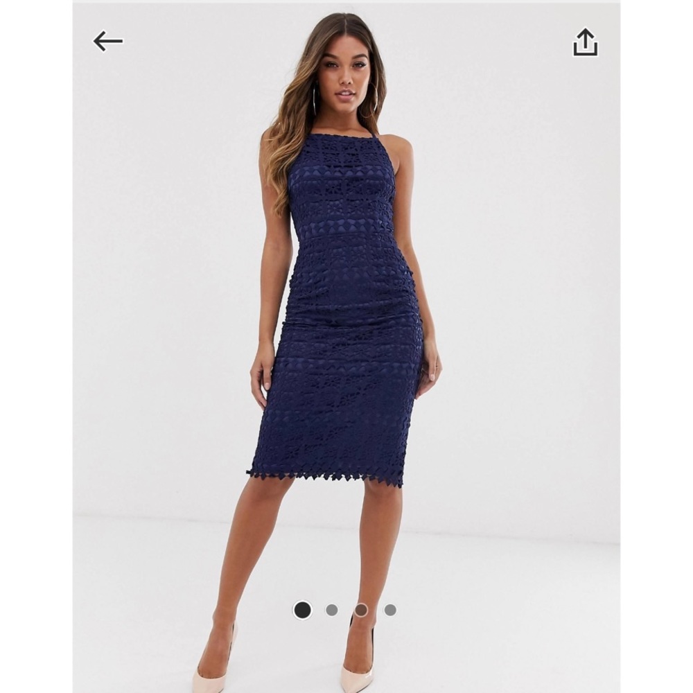 ASOS Lace Midi Dress